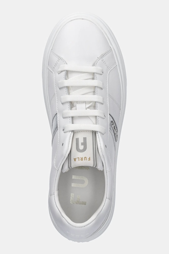 Кожени маратонки Furla Nuage Sneaker бял YJ14NUA.BX3719.Q1700