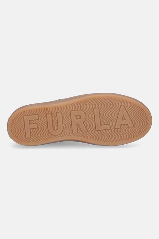 Kožne tenisice Furla Enjoy Lace-Up Sneaker YI79ENJ.BX3712.3482S crna