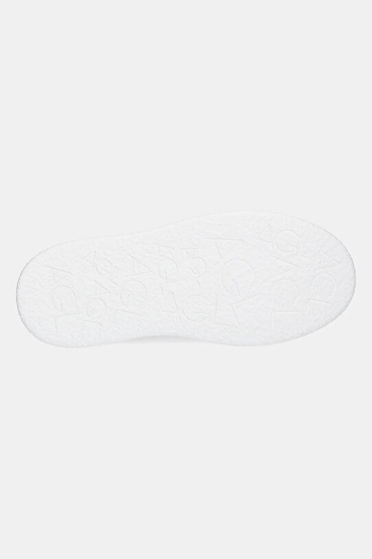 AGL sneakersy skórzane Giuly Embroidery D946009PGKA076A634 biały