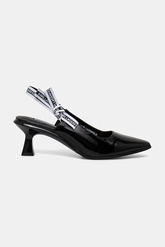 Lodičky Karl Lagerfeld PANACHE II KL30808A.1BP čierna SS25