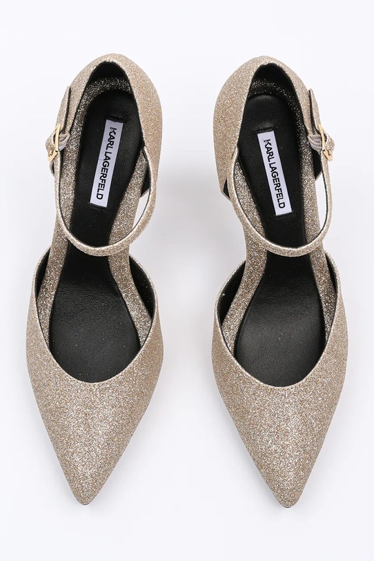 Încălțăminte Karl Lagerfeld pantofi cu toc PREMIERE 90 KL33504G.GH8 aur