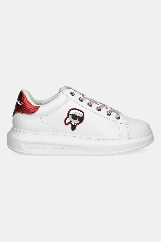 Кожаные кроссовки Karl Lagerfeld KAPRI NFT KL62531N.01D белый SS25