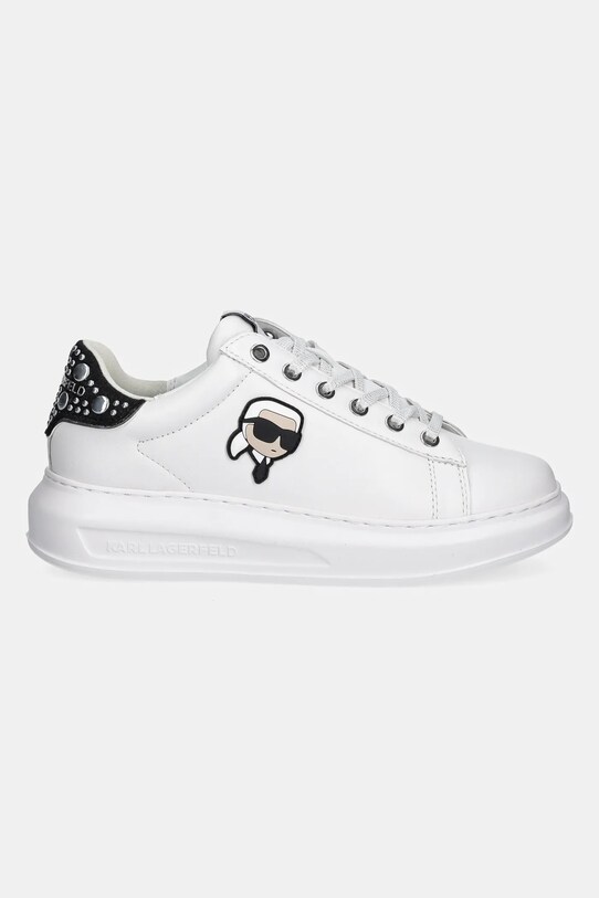 Шкіряні кросівки Karl Lagerfeld KAPRI NFT KL62529M.01S білий SS25