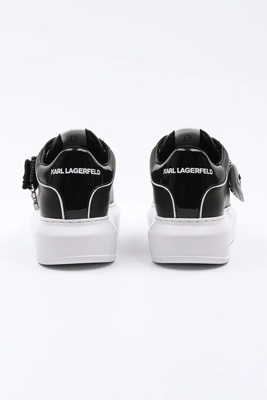 Încălțăminte Karl Lagerfeld sneakers din piele KAPRI KL62576T.000 negru