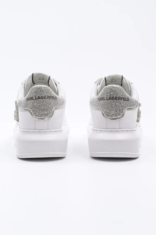 Încălțăminte Karl Lagerfeld sneakers din piele KAPRI KL62511G.01S alb