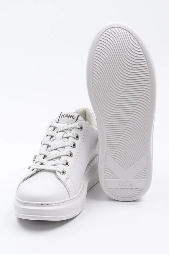 Шкіряні кросівки Karl Lagerfeld KAPRI білий KL62511G.01S