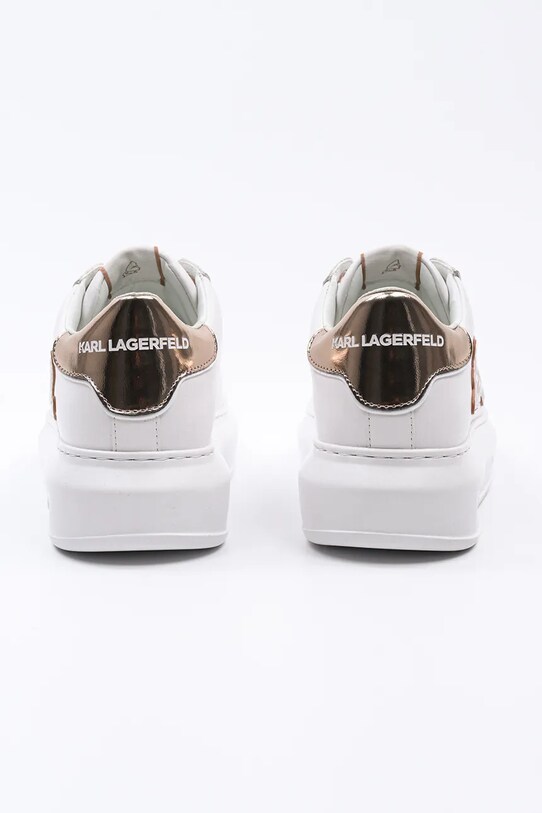 Obuwie Karl Lagerfeld sneakersy skórzane KAPRI KL62511A.11P biały