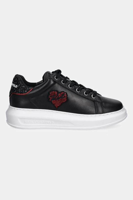 Karl Lagerfeld sneakers din piele KAPRI KL62515V.000 negru SS25