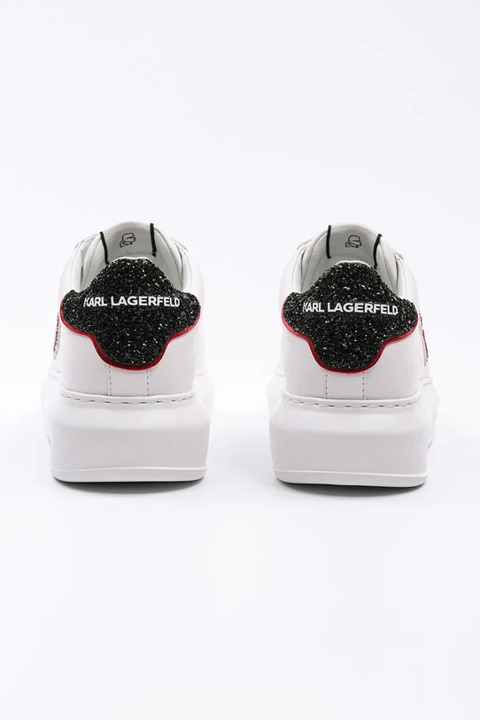 Взуття Шкіряні кросівки Karl Lagerfeld KAPRI KL62515V.011 білий