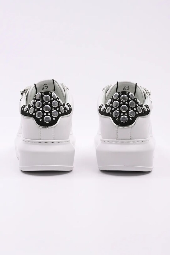 Karl Lagerfeld sneakersy skórzane KAPRI biały KL62527F.011
