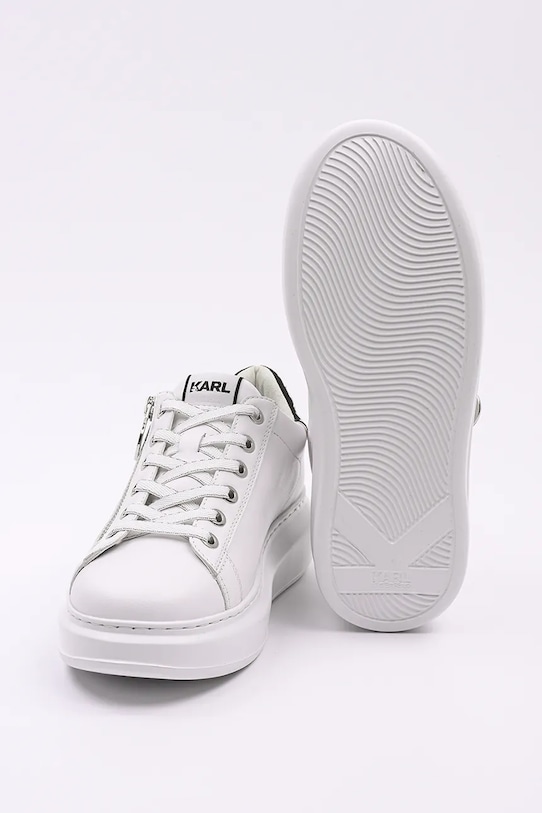 Karl Lagerfeld sneakersy skórzane KAPRI KL62527F.011 biały