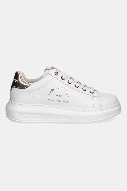 Шкіряні кросівки Karl Lagerfeld KAPRI KL62538K.01P білий SS25