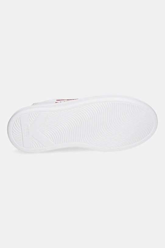 Karl Lagerfeld sneakersy skórzane KAPRI KL62539M.01D biały