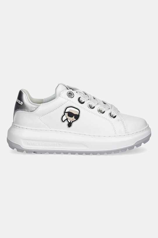 Karl Lagerfeld sneakersy skórzane KAPRI LUG KL67530.01S biały SS25