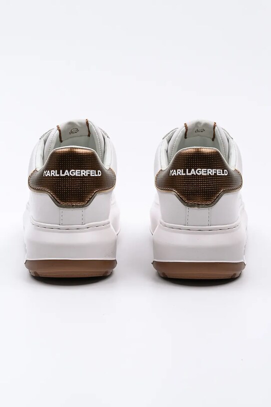 Karl Lagerfeld sneakers din piele KAPRI LUG alb KL67538M.01Z