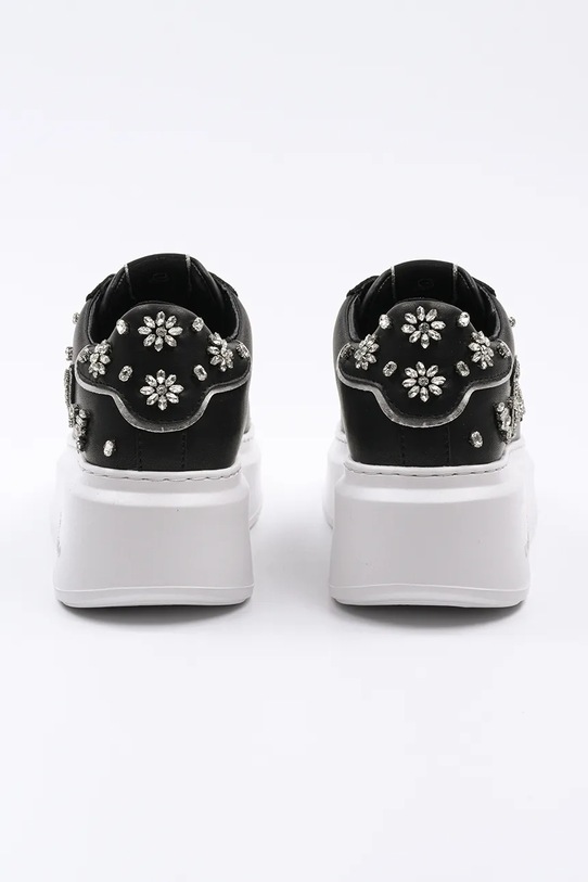 Kožené tenisky Karl Lagerfeld ANAKAPRI černá KL63525.00S