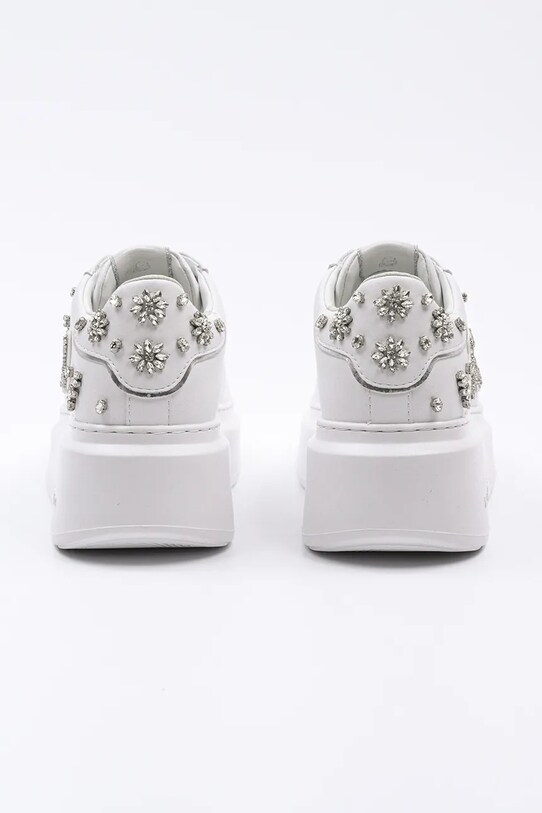 Karl Lagerfeld sneakers din piele ANAKAPRI alb KL63525.01S