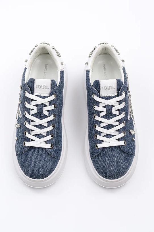 Încălțăminte Karl Lagerfeld sneakers ANAKAPRI KL63526.DBS albastru