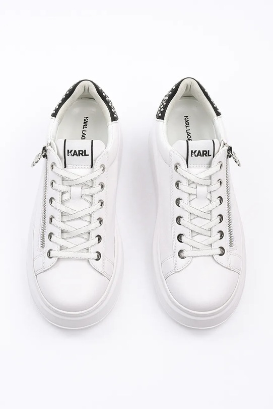 Обувь Кожаные кроссовки Karl Lagerfeld ANAKAPRI KL63527.011 белый