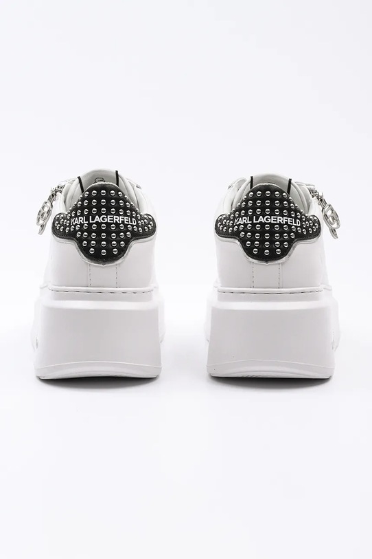 Кожаные кроссовки Karl Lagerfeld ANAKAPRI белый KL63527.011