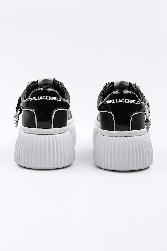 Încălțăminte Karl Lagerfeld sneakers din piele KREEPER LO NFT KL42376T.000 negru