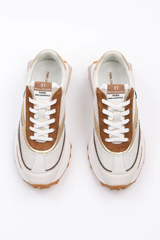 Încălțăminte Karl Lagerfeld sneakers ZONE KL62930N.3GZ bej