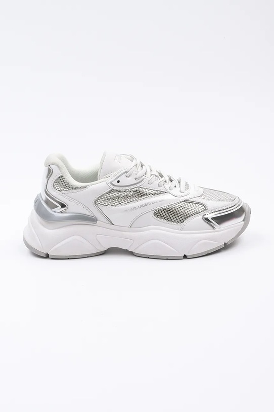 Karl Lagerfeld sneakersy KOMET tekstylny biały KL65624M.41S