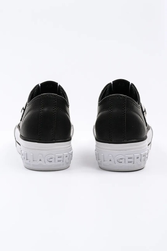 Karl Lagerfeld teniși de piele KAMPUS MAX NFT negru KL60425T.000