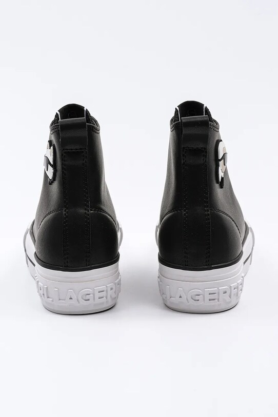 Karl Lagerfeld teniși de piele KAMPUS MAX NFT negru KL60445T.000