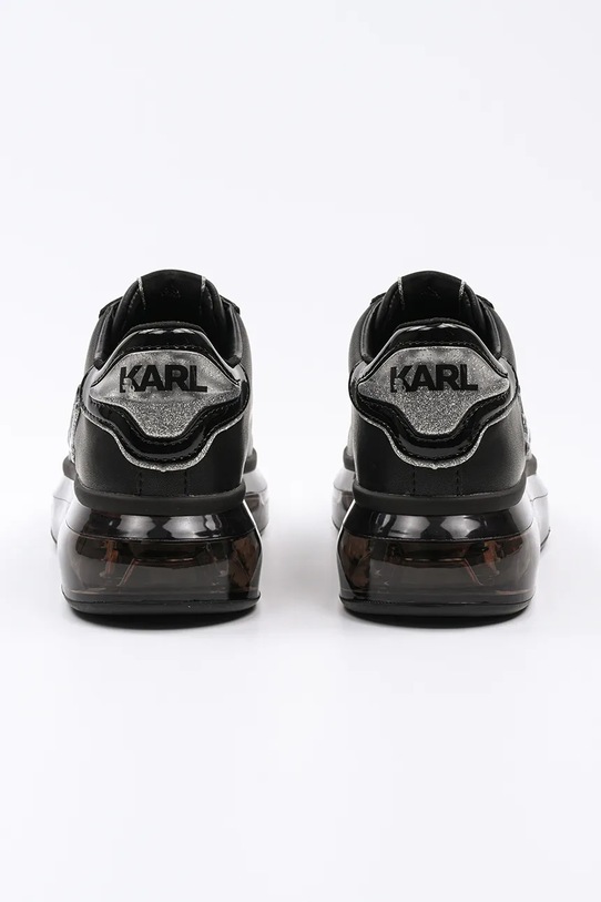 Obuwie Karl Lagerfeld sneakersy skórzane KAPRI KUSHION KL62610H.00X czarny