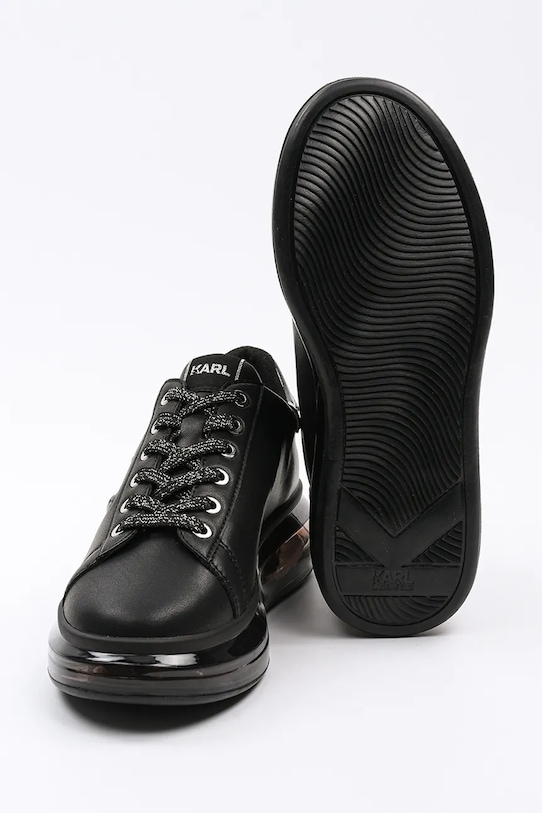 Karl Lagerfeld sneakersy skórzane KAPRI KUSHION KL62610H.00X czarny
