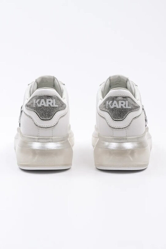 Obuwie Karl Lagerfeld sneakersy skórzane KAPRI KUSHION KL62610H.01S biały