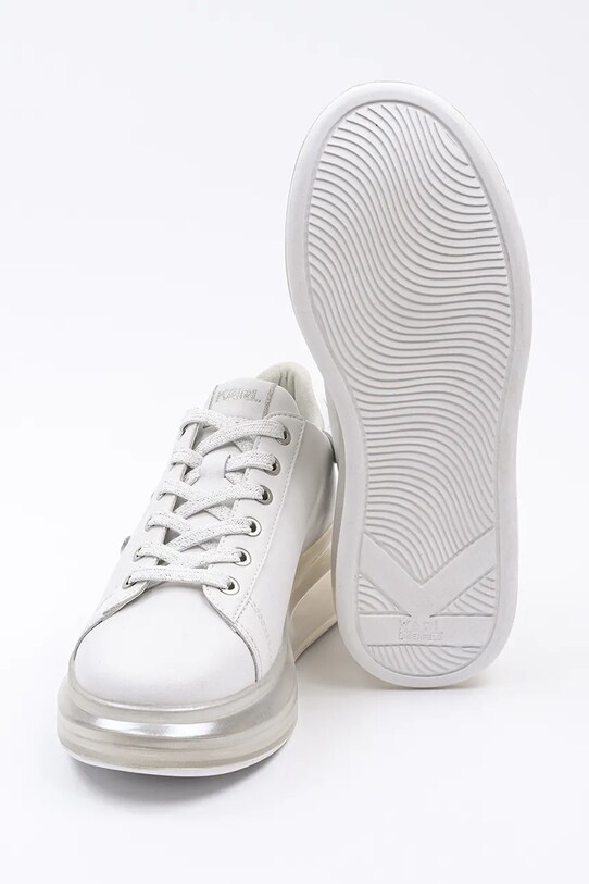 Karl Lagerfeld sneakersy skórzane KAPRI KUSHION KL62610H.01S biały