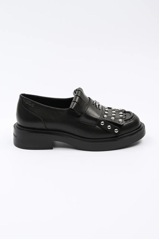 Karl Lagerfeld mocasini de piele MACIE piele negru KL41225.00S