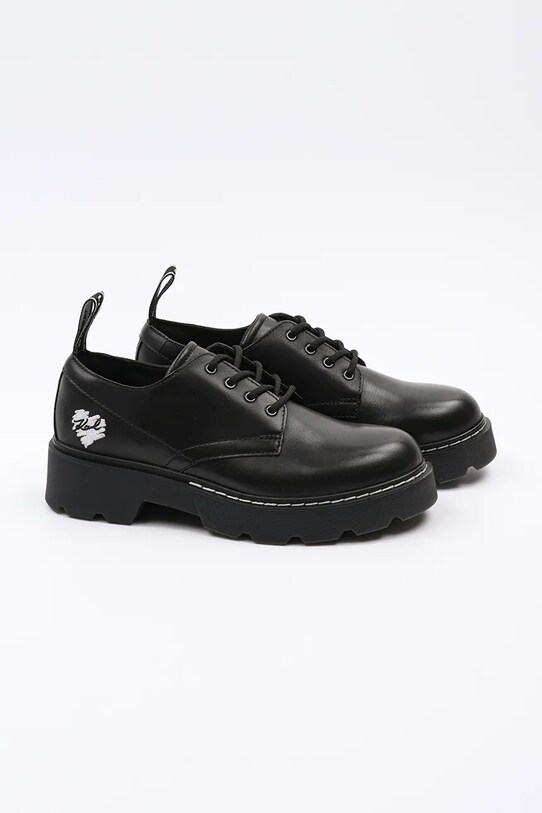 Karl Lagerfeld pantofi de piele KAMDEN KL40421H.000 negru SS25