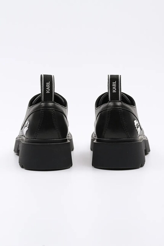 Încălțăminte Karl Lagerfeld pantofi de piele KAMDEN KL40421H.000 negru