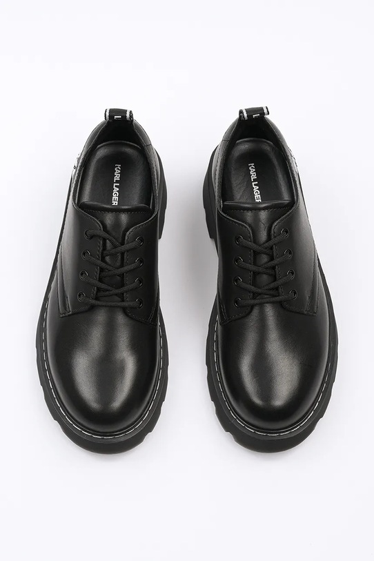 Karl Lagerfeld pantofi de piele KAMDEN KL40421H.000 negru