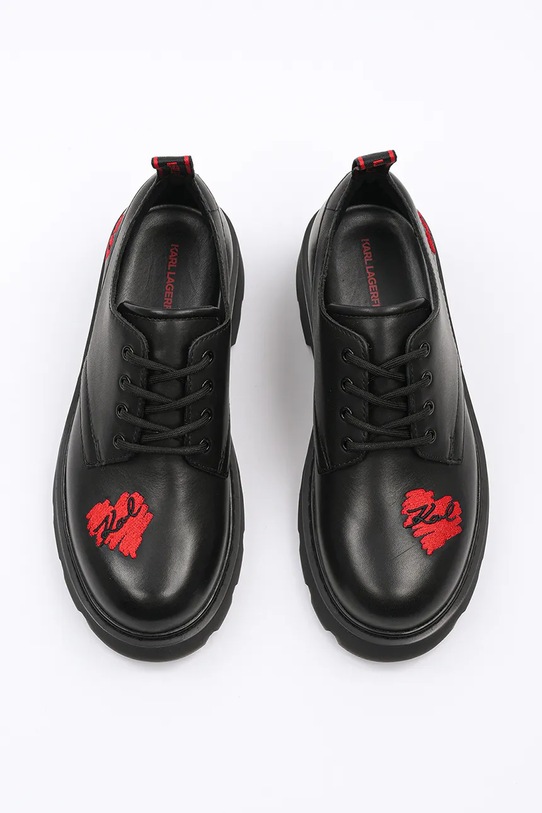 Кожаные туфли Karl Lagerfeld KAMDEN KL40421V.10D чёрный