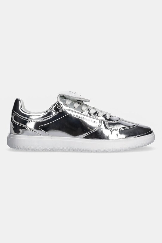 Karl Lagerfeld sneakers din piele ATLAS KL63820.1MS argintiu SS25