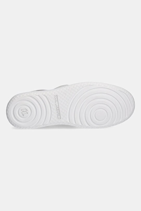 Karl Lagerfeld sneakers din piele ATLAS KL63820.1MS argintiu