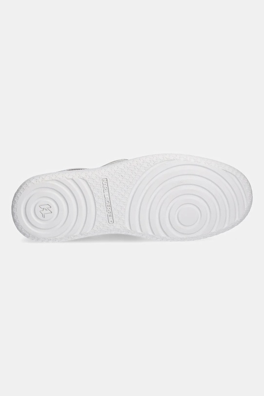 Karl Lagerfeld sneakers din piele ATLAS KL63820.1MS argintiu