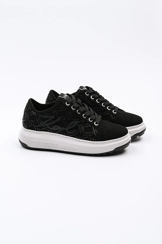 Karl Lagerfeld sneakersy KAPRI LUG KL67512F.500 czarny SS25