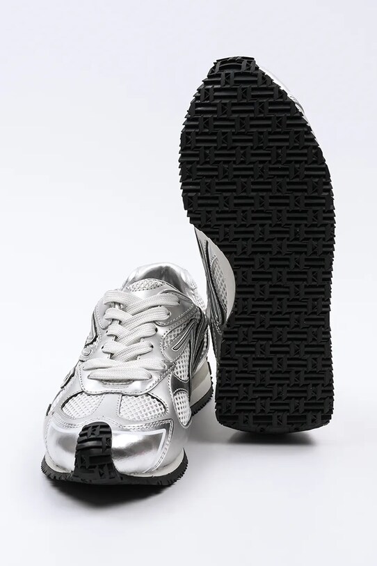 Karl Lagerfeld sneakers VELOCETTE argintiu KL63925.4SL