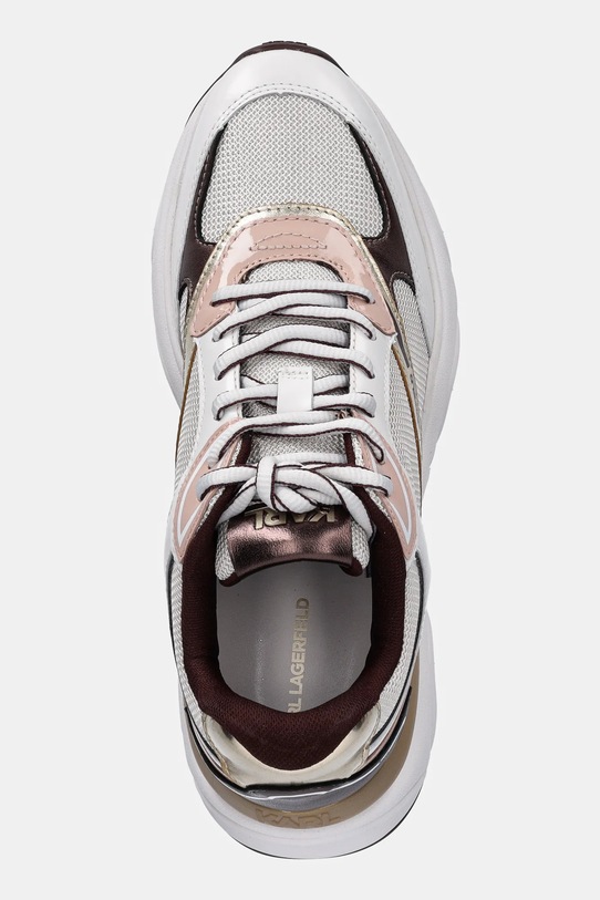 Tenisky Karl Lagerfeld KOMET WEDGE biela KL65724.41Z