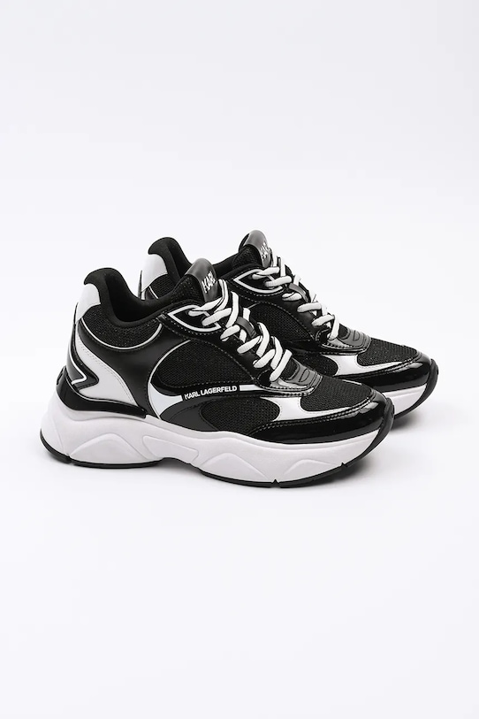 Karl Lagerfeld sneakers KOMET WEDGE KL65724A.400 negru SS25