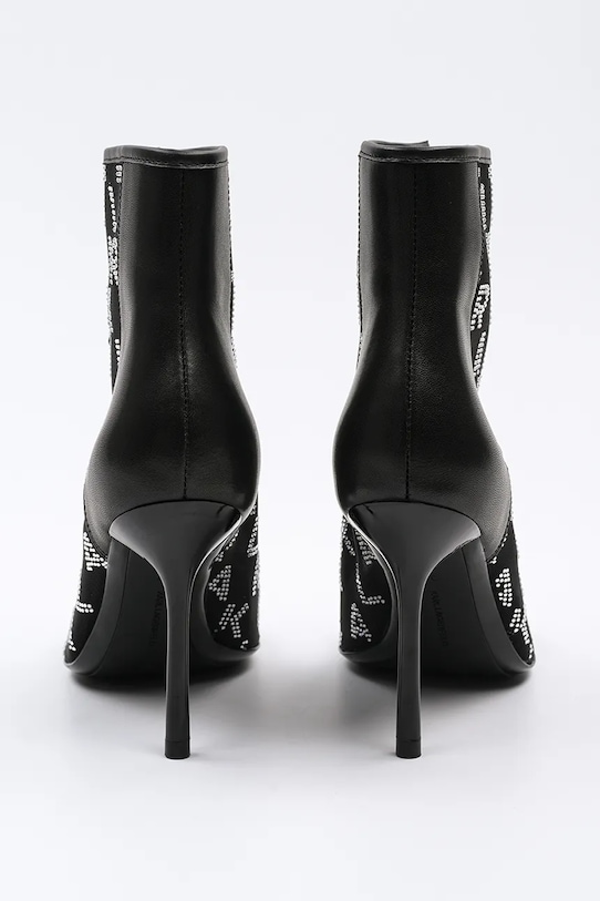 Karl Lagerfeld botine SARABANDE negru KL30955.M0S