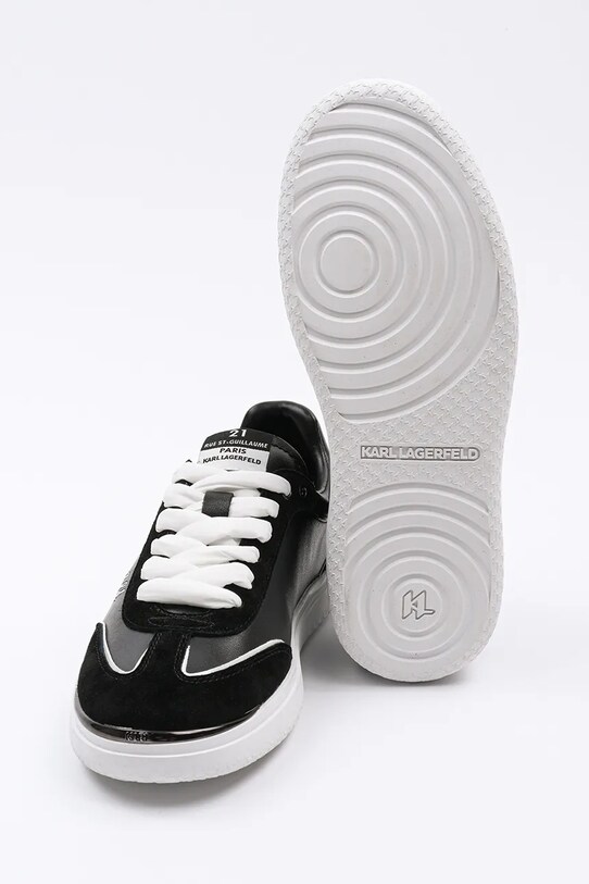 Кожаные кроссовки Karl Lagerfeld ATLAS чёрный KL63822.300