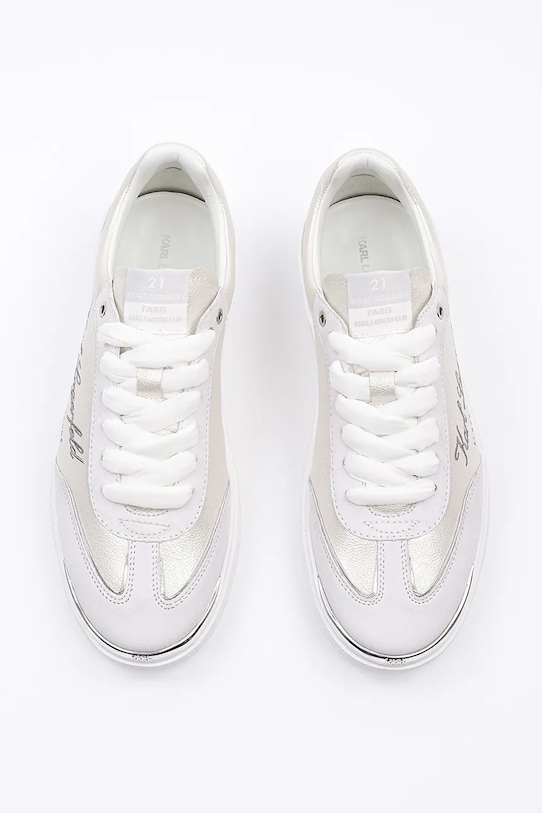 Кожаные кроссовки Karl Lagerfeld ATLAS KL63822.311 белый