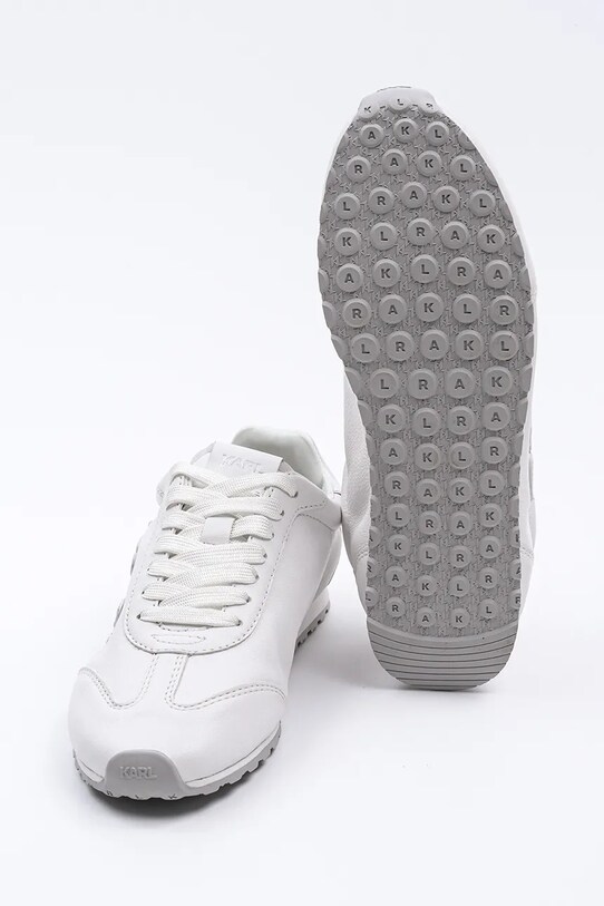 Кожаные кроссовки Karl Lagerfeld VENUS белый KL65911A.011