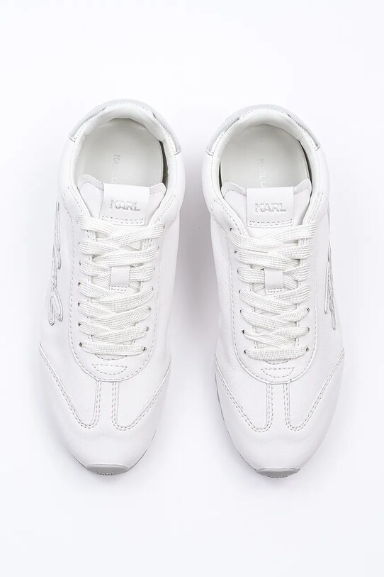 Кожаные кроссовки Karl Lagerfeld VENUS KL65911A.011 белый